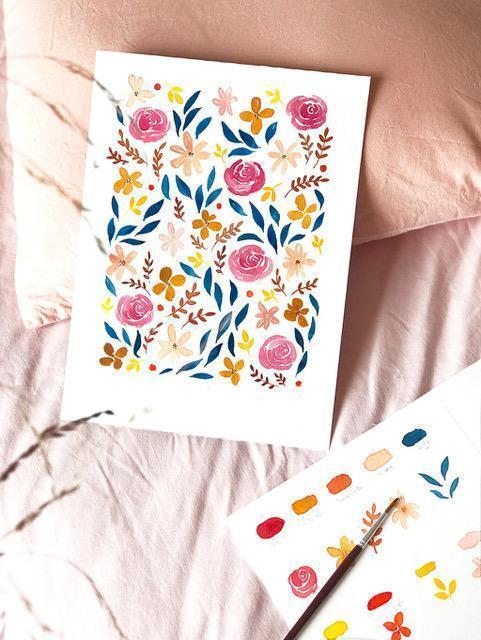 COLORIAGE – HERBIER ILLUSTRÉ DES PETITS HAUTS X CHEMIN DES MARETTES - Des Petits Hauts