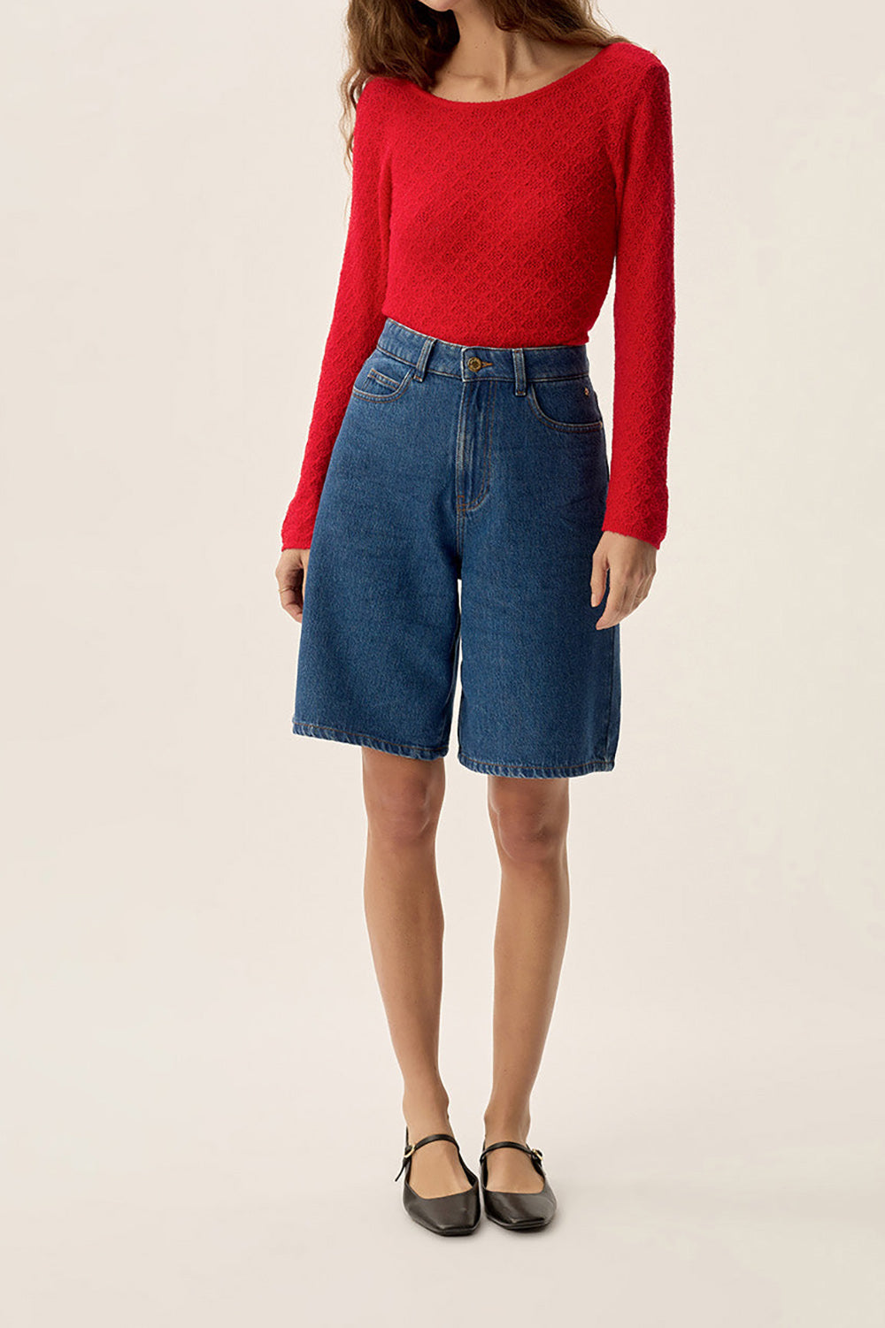 Pull Clodette Tomate