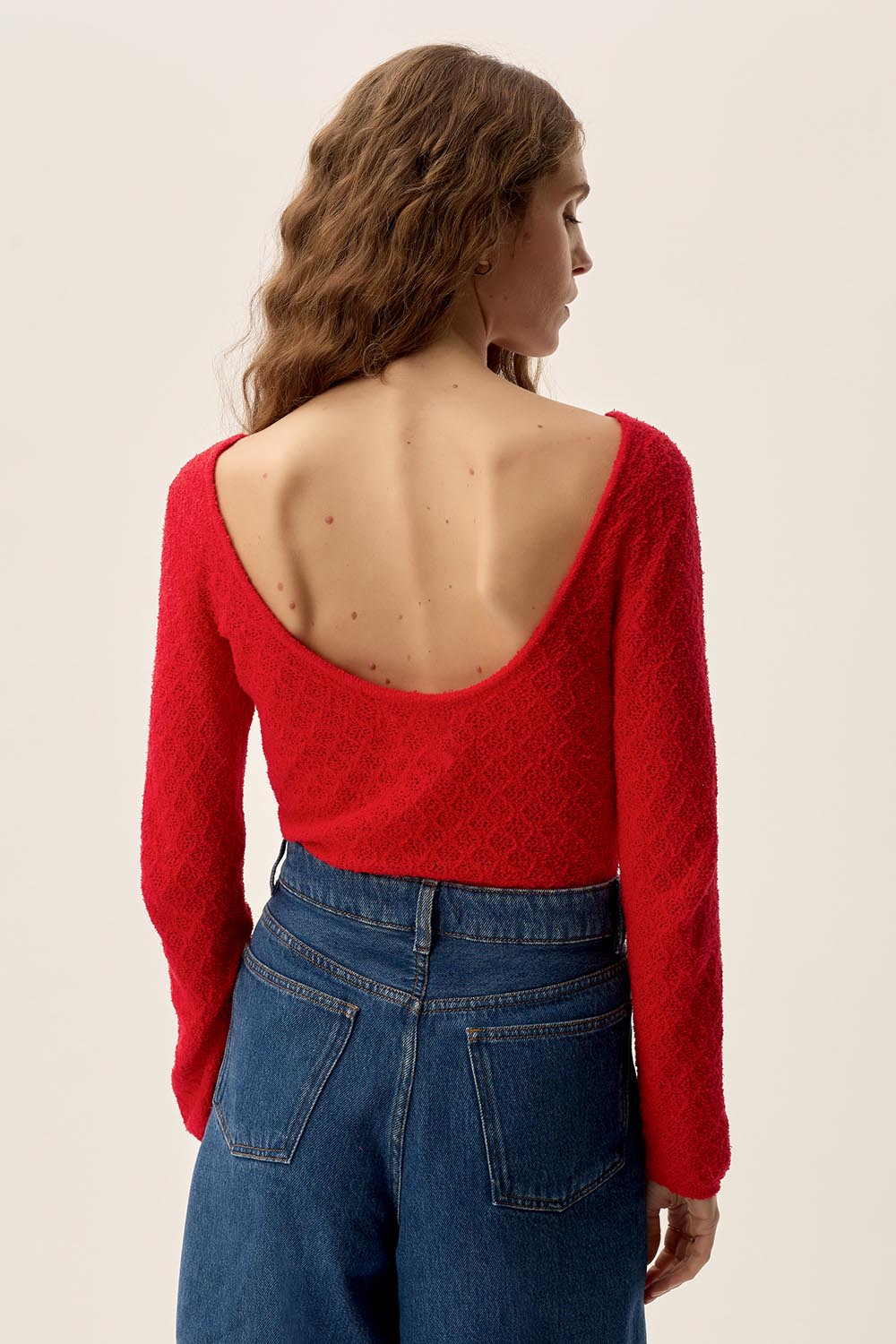 Pull Clodette Tomate