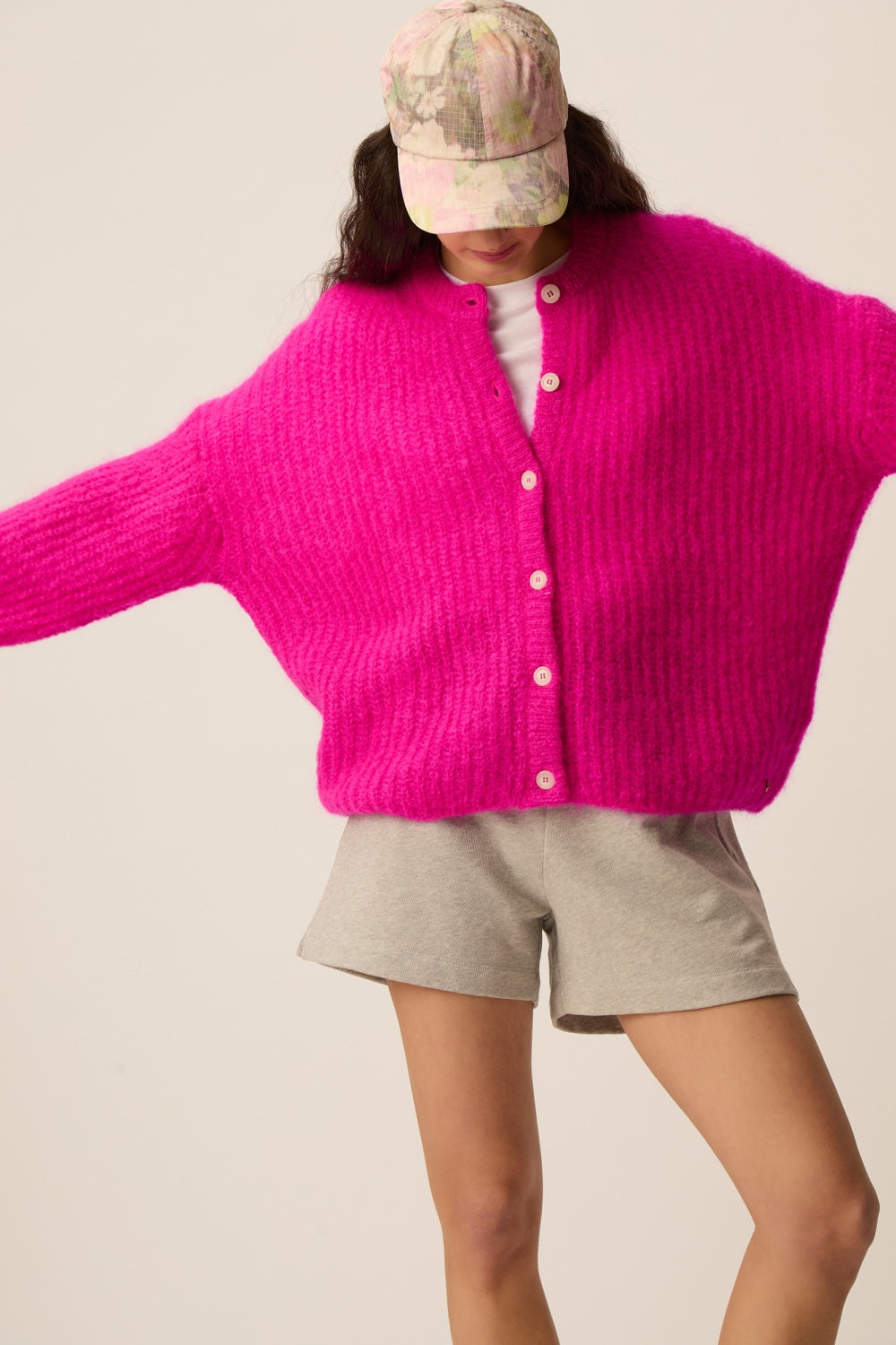 Cardigan Alma Fuchsia
