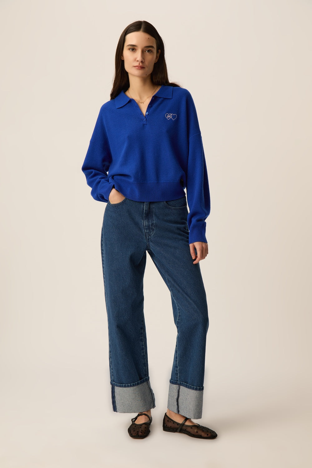 Pull Arnou Indigo