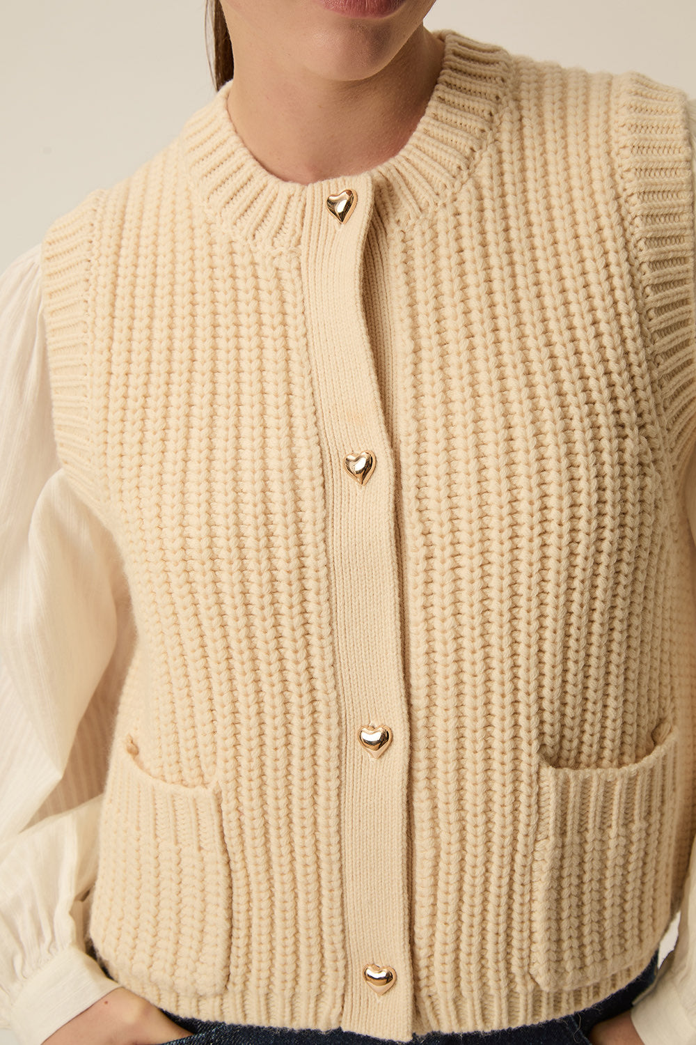 Gilet Dodomy Creme