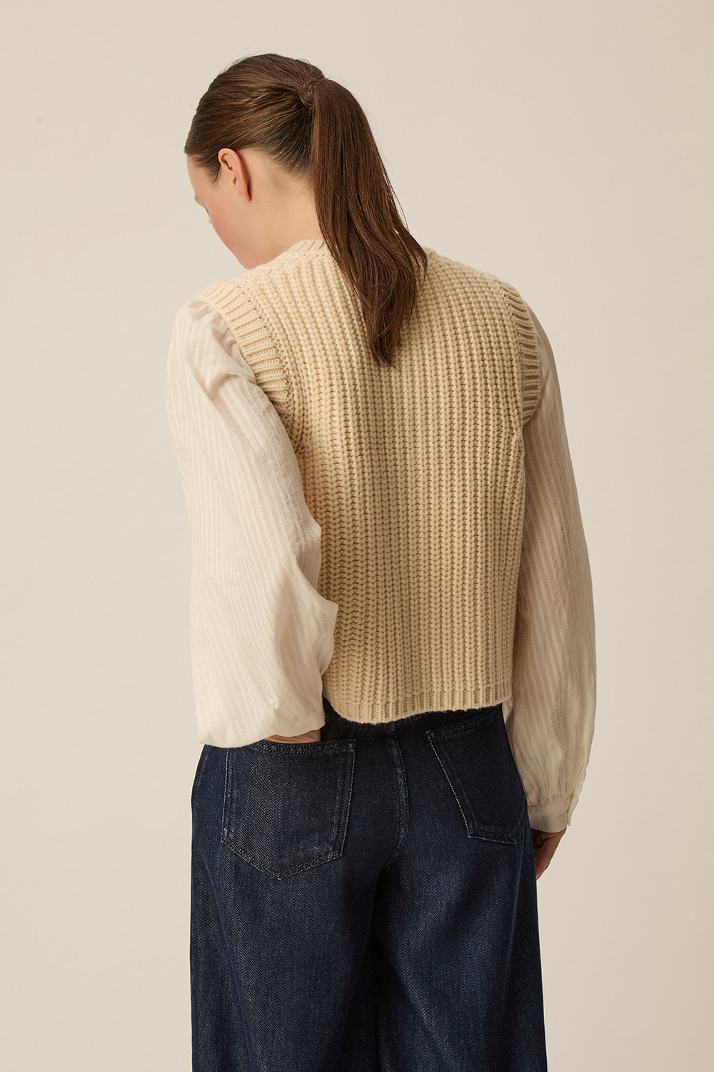 Gilet Dodomy Creme