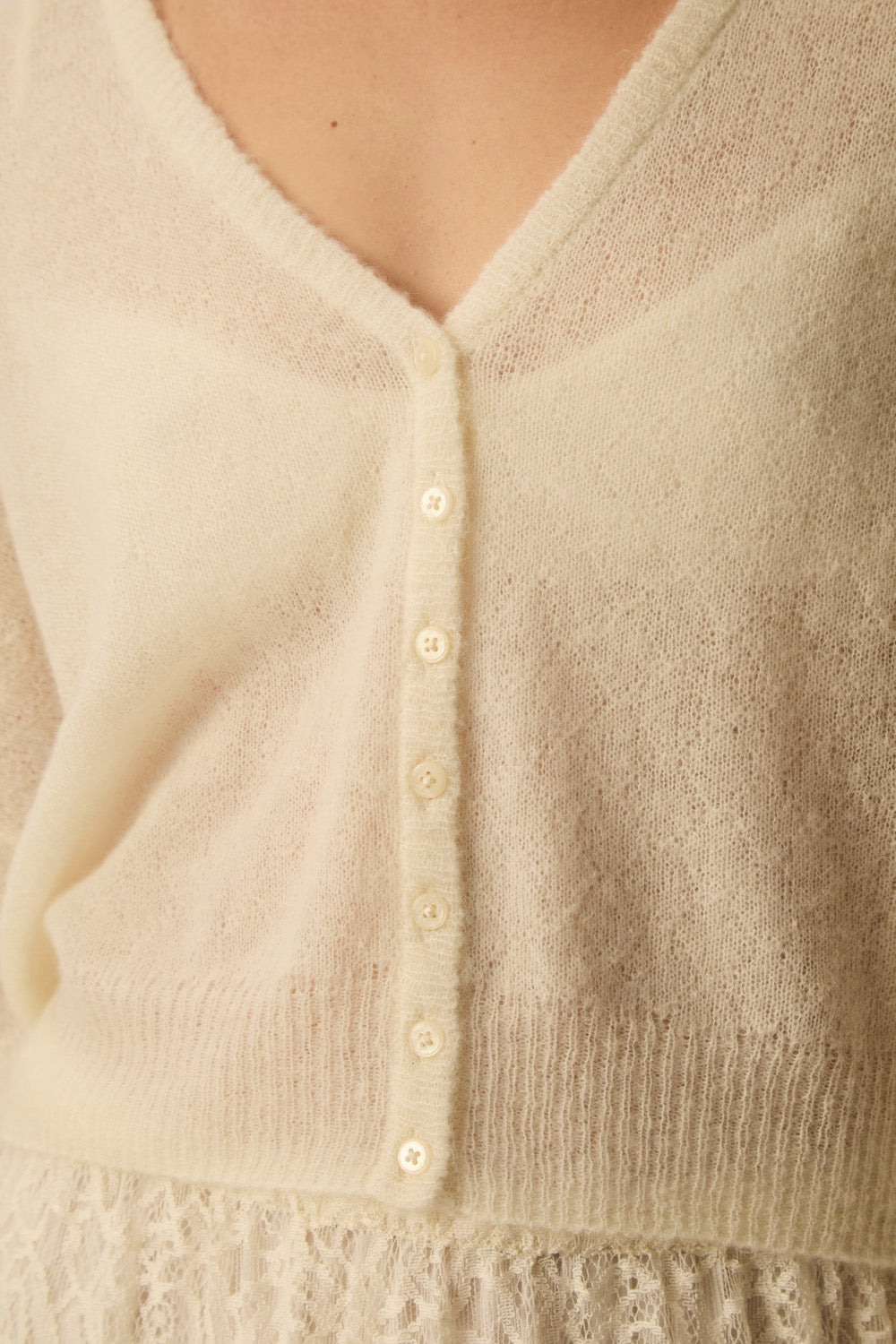 Gilet Cocotte Creme