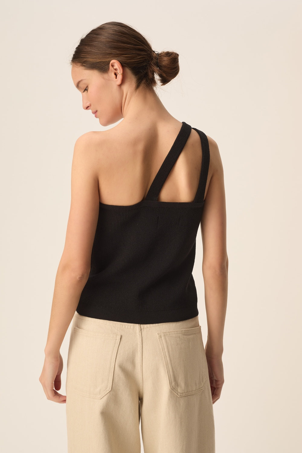 Top en maille Atys Noir