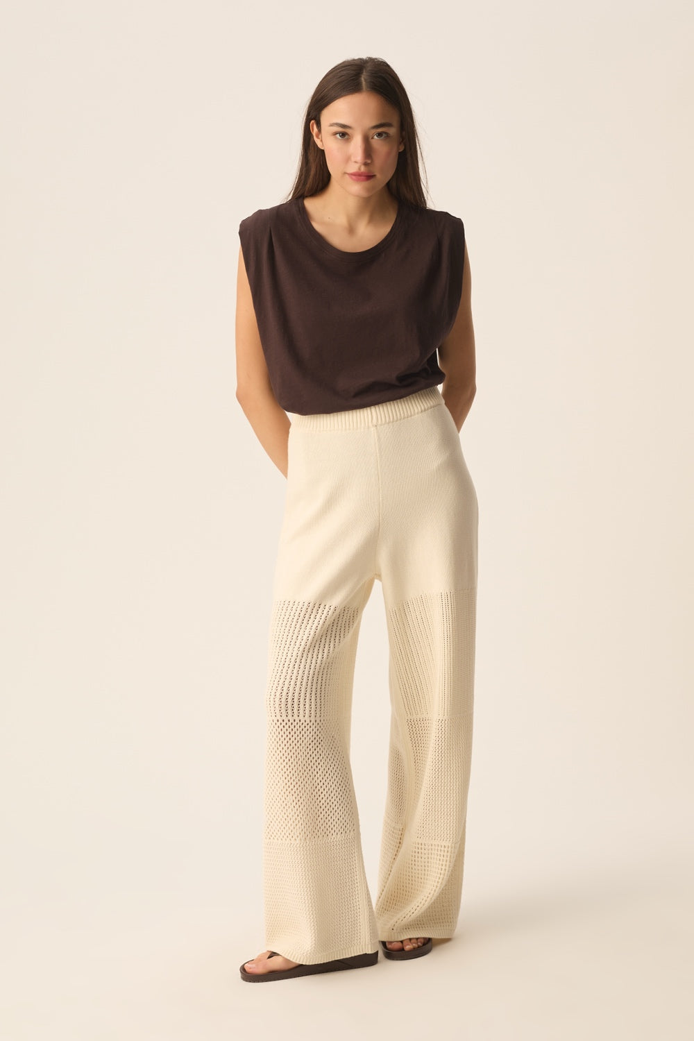 Pantalon Dello Creme