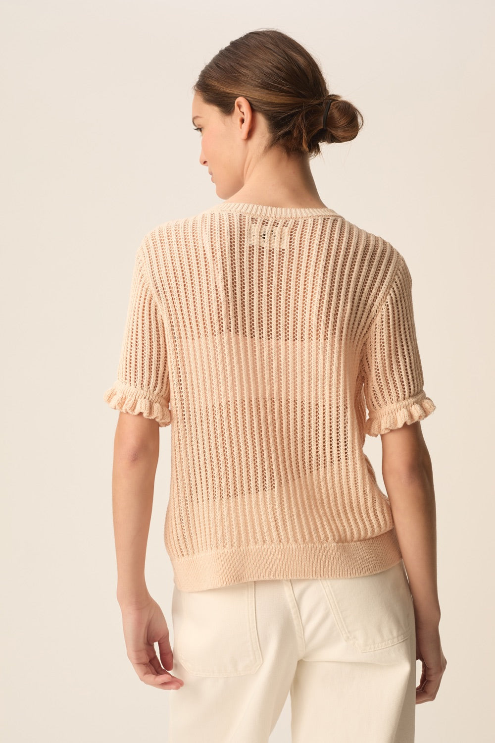 Cardigan Azari Peach