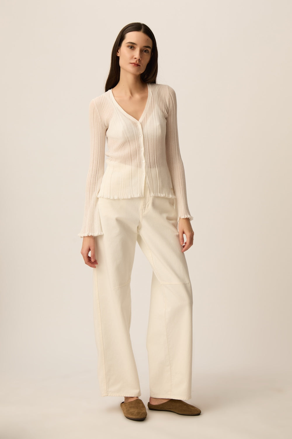Cardigan Benita Ecru