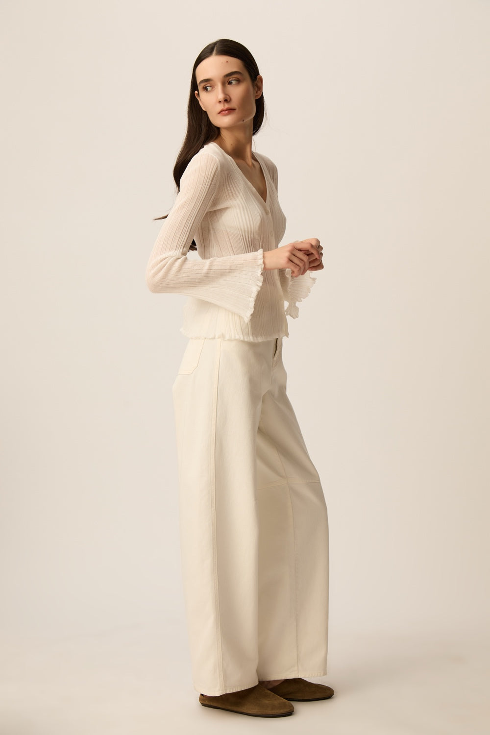 Cardigan Benita Ecru