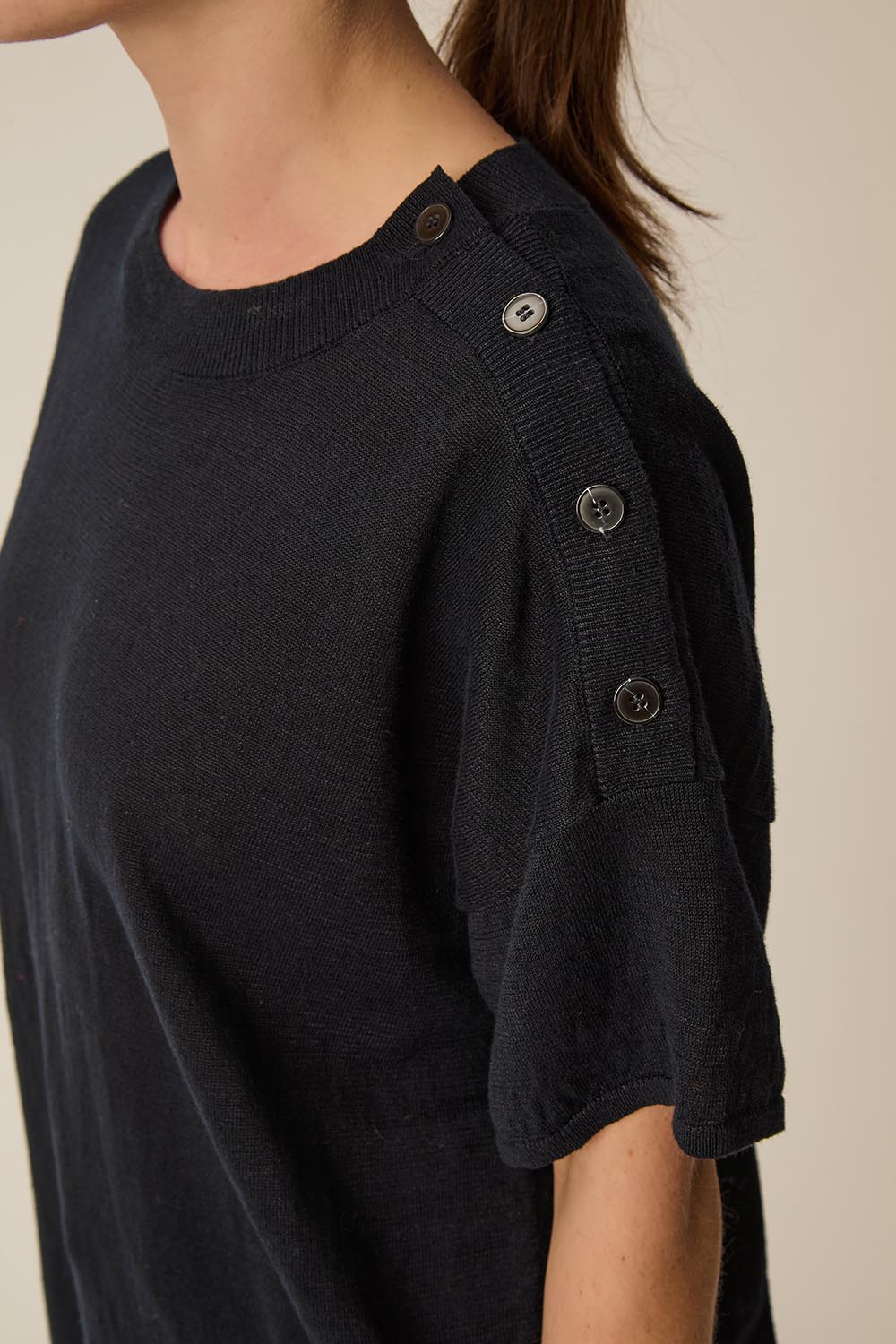 Pull manches  courtes Brownie Marine