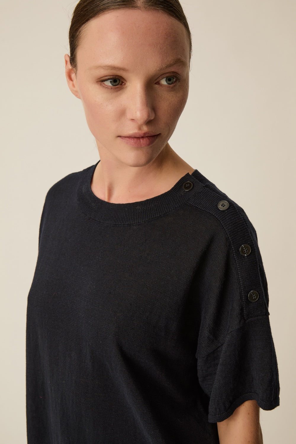 Pull manches  courtes Brownie Marine