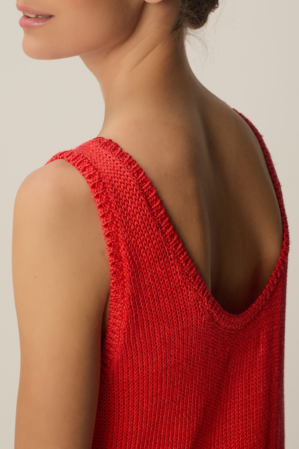 Top en maille Carlota Homard