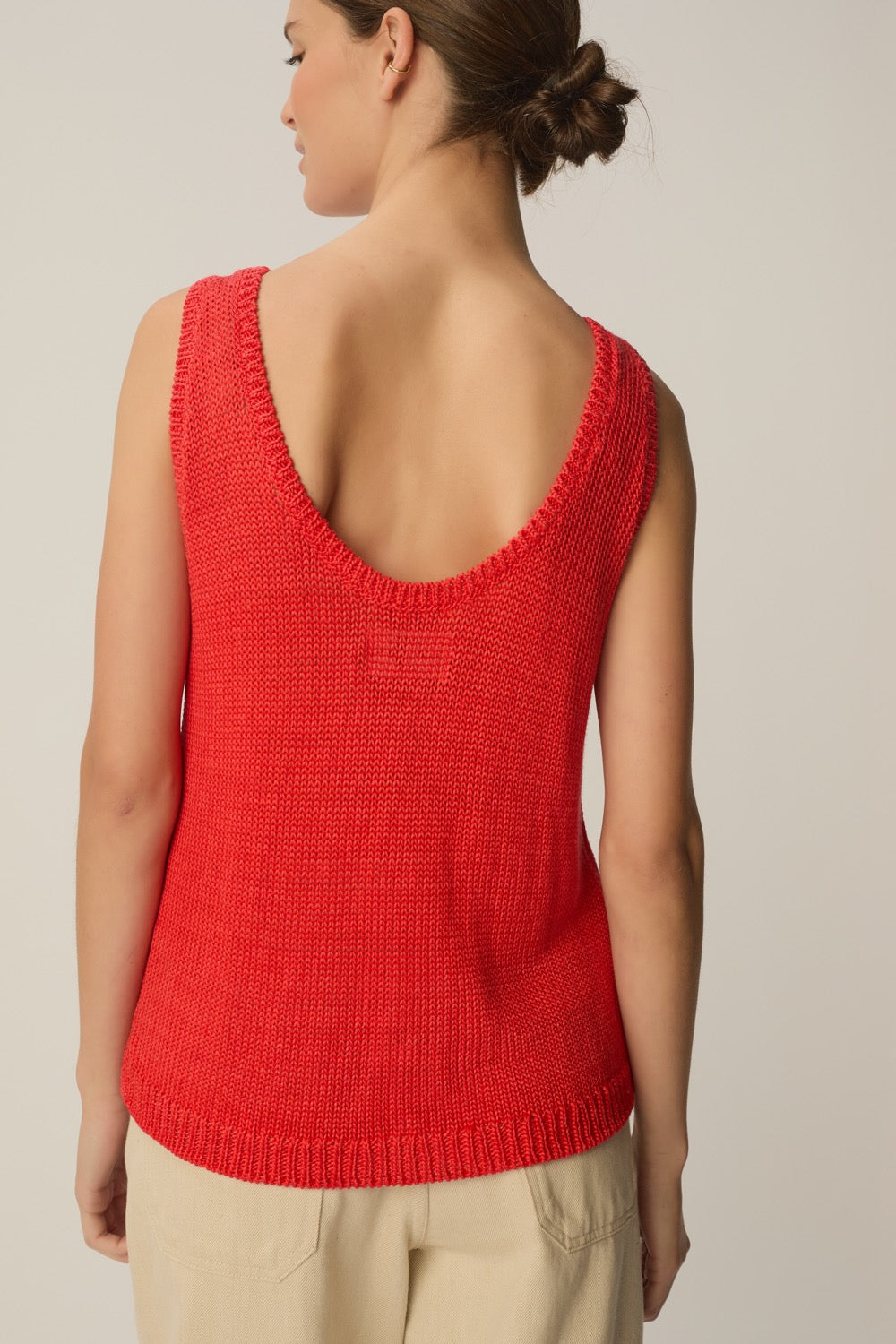 Top en maille Carlota Homard