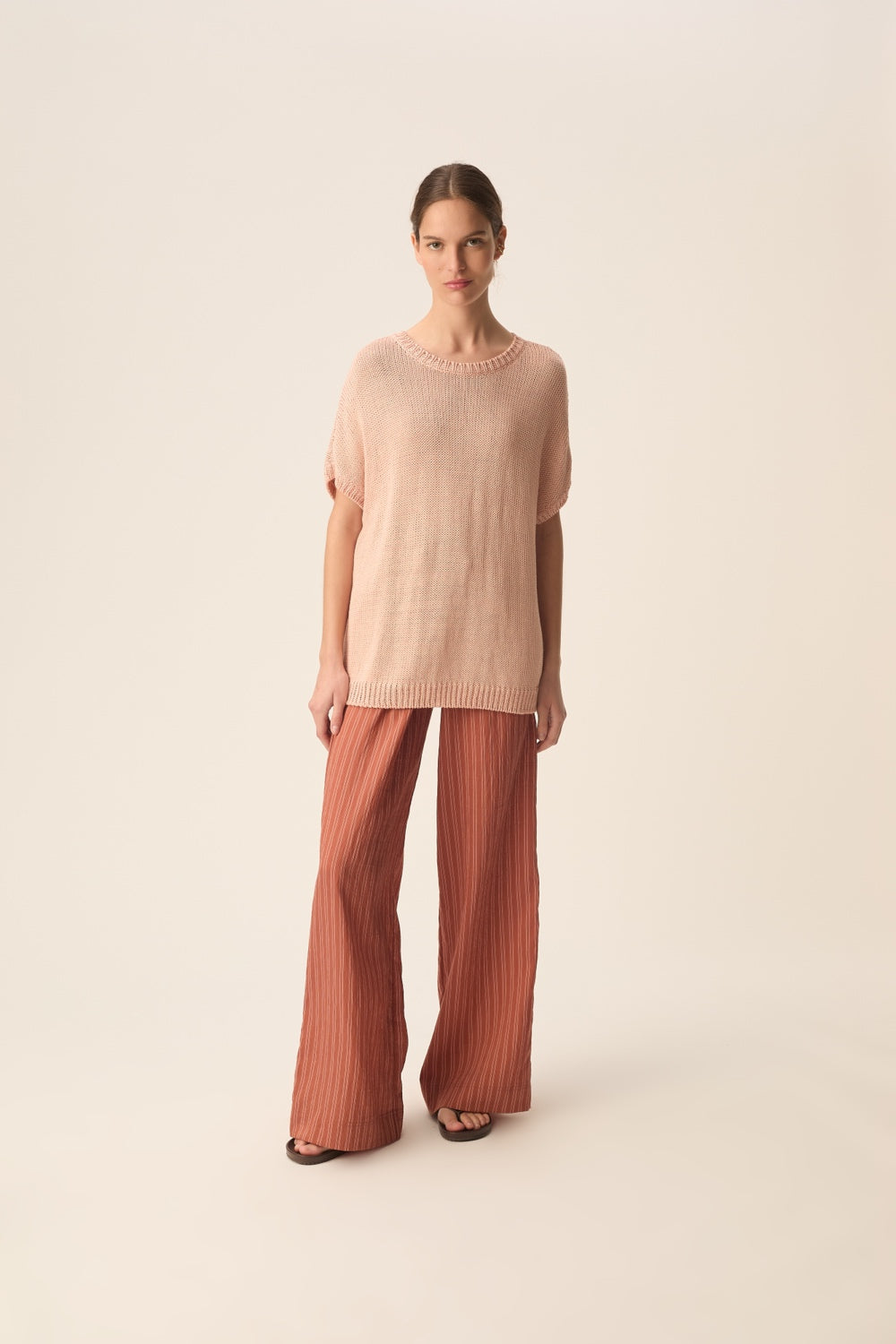 Pull manches  courtes Carla Poudre