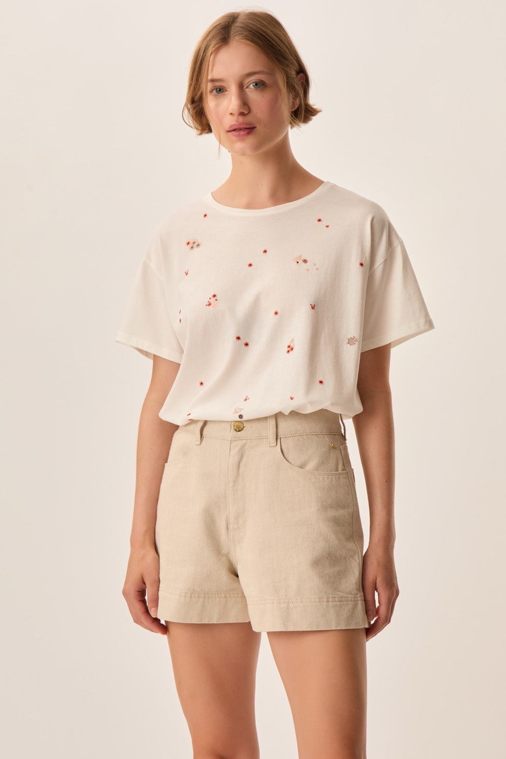 Tee-shirt Ilia Ecru