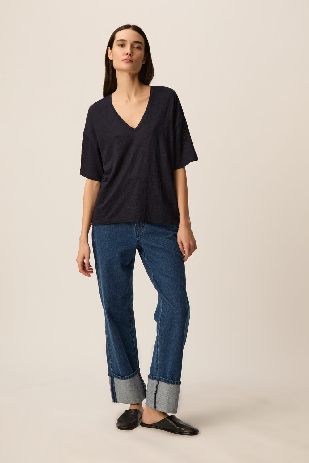 T-shirt Hanabelle Marine