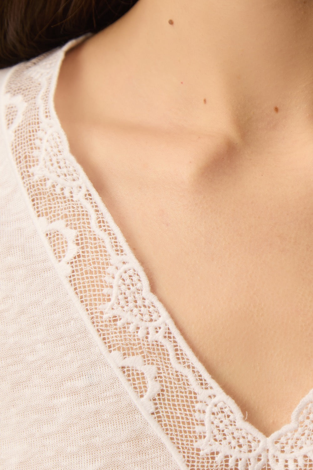 Tee-shirt Hela Ecru