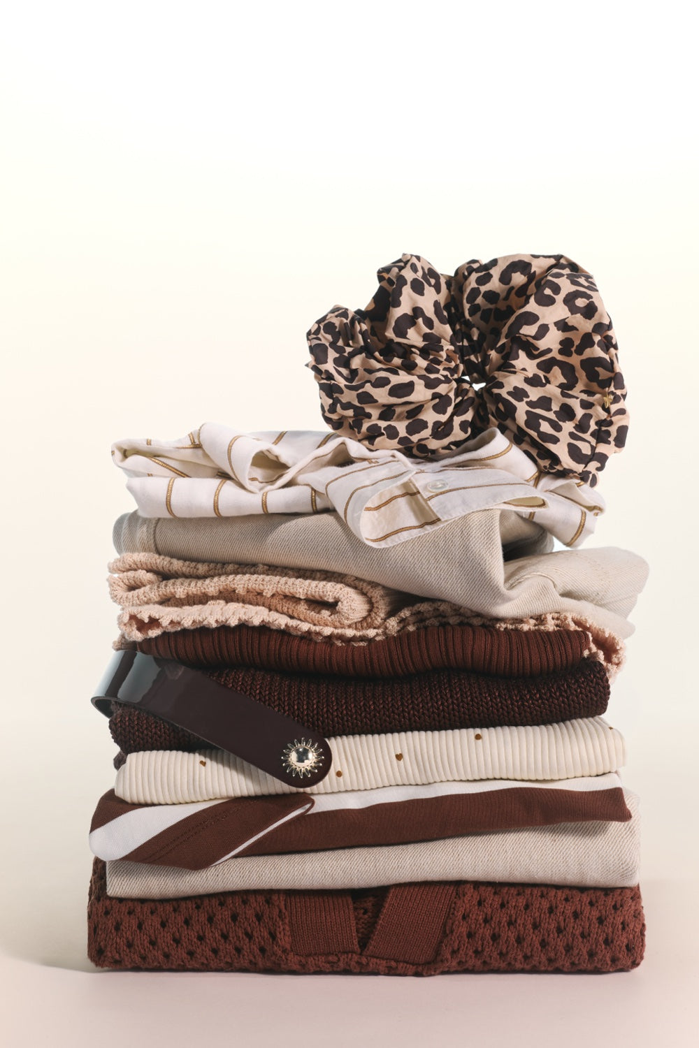 Tee-shirt Filma Choco/Ecru