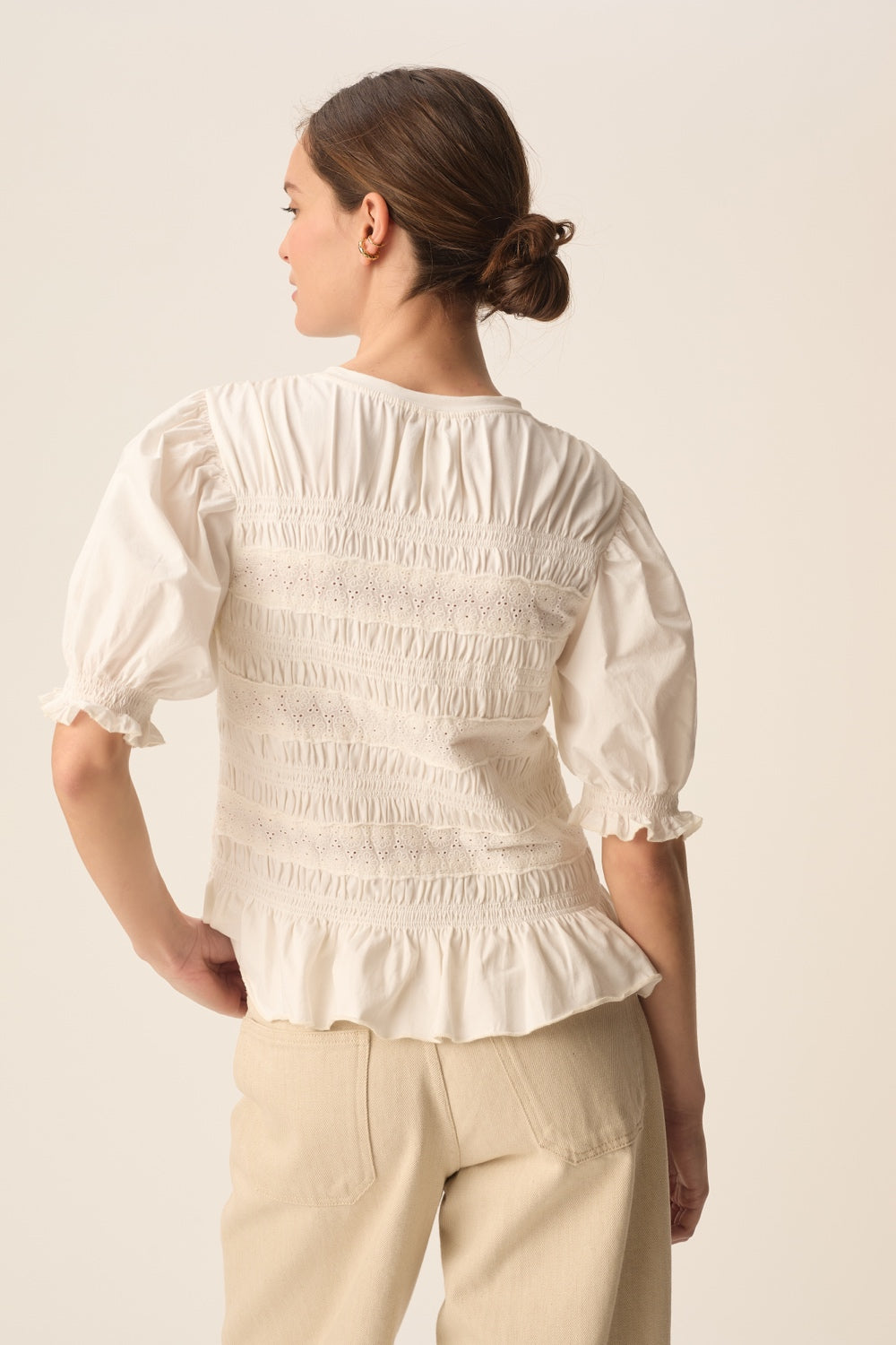 Tee-shirt Kloe Ecru