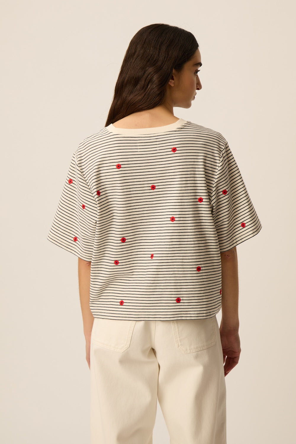 Tee-shirt Josef Marine/Homard
