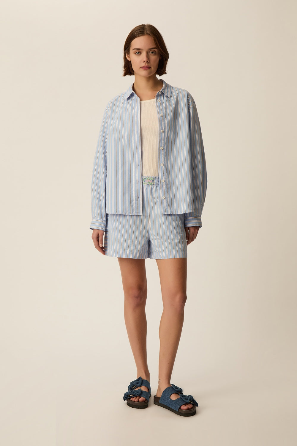Short Souki Bleuet