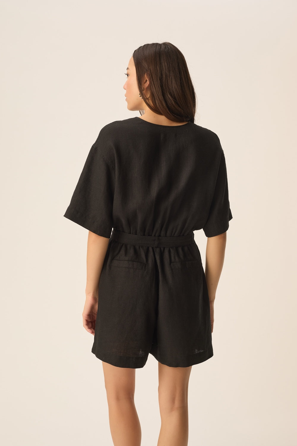 Combi short Esther Noir