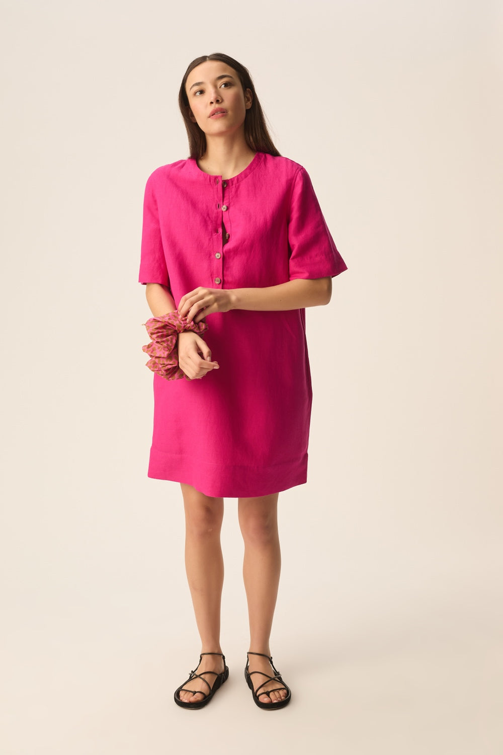 Robe Tahmata Fuchsia
