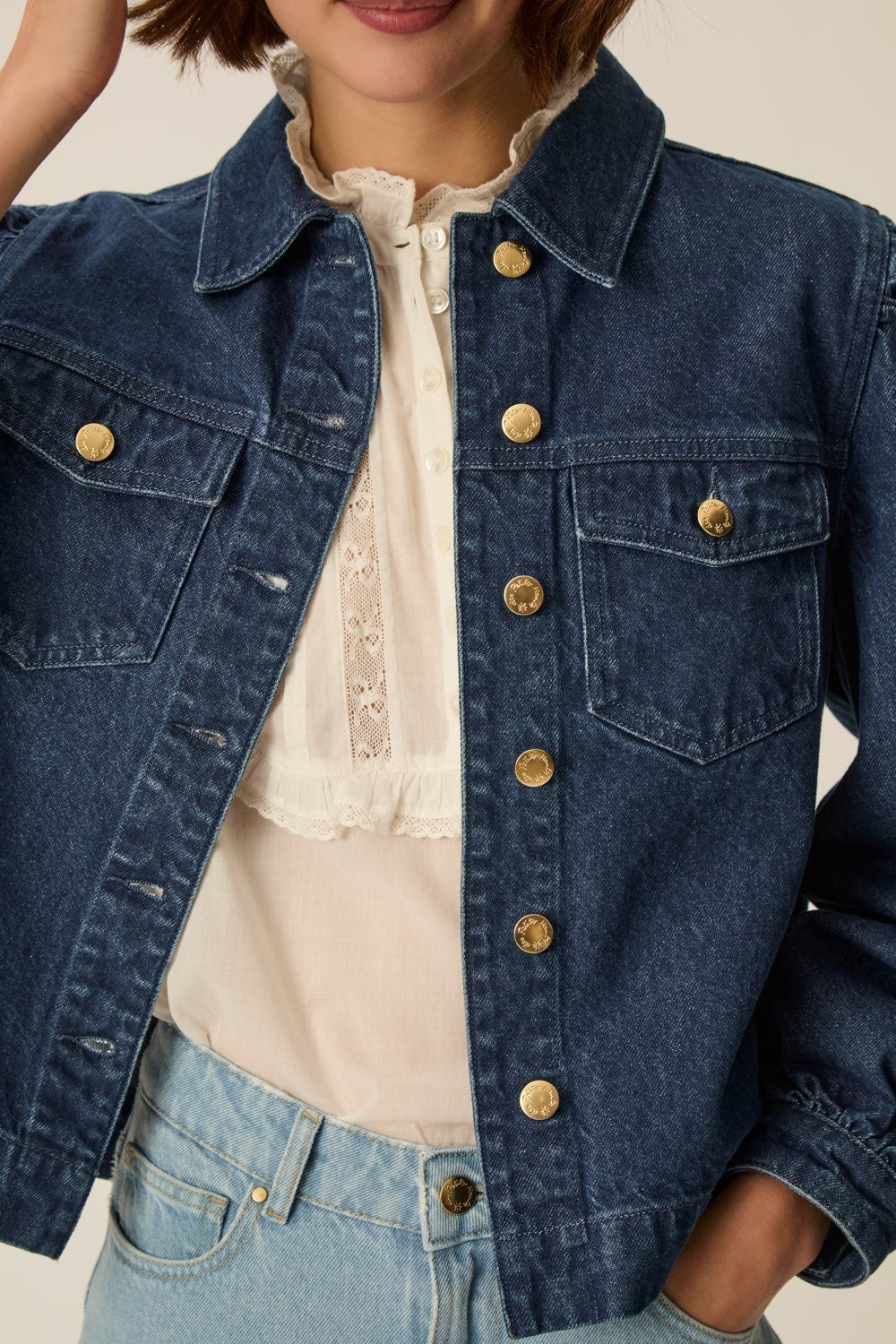Jacket Qara Dark Indigo