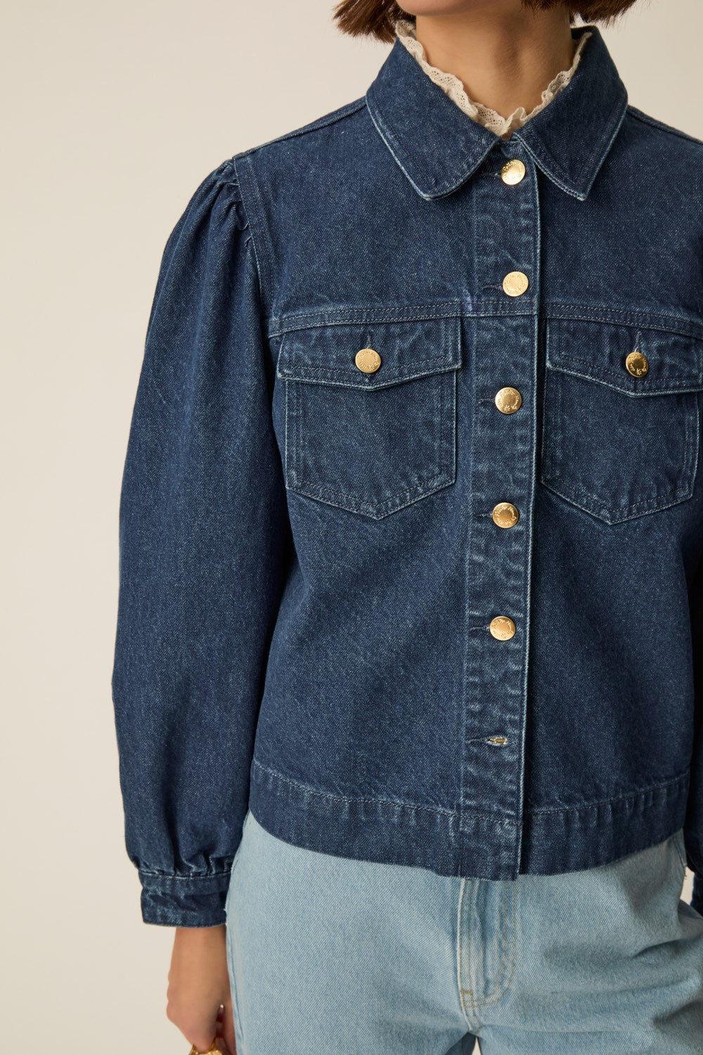 Jacket Qara Dark Indigo