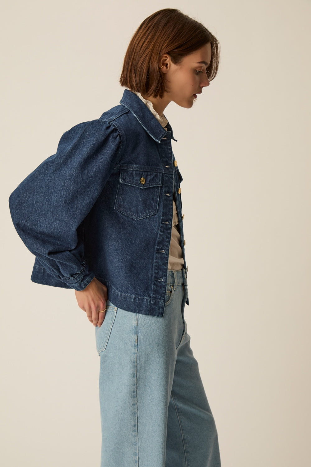 Jacket Qara Dark Indigo