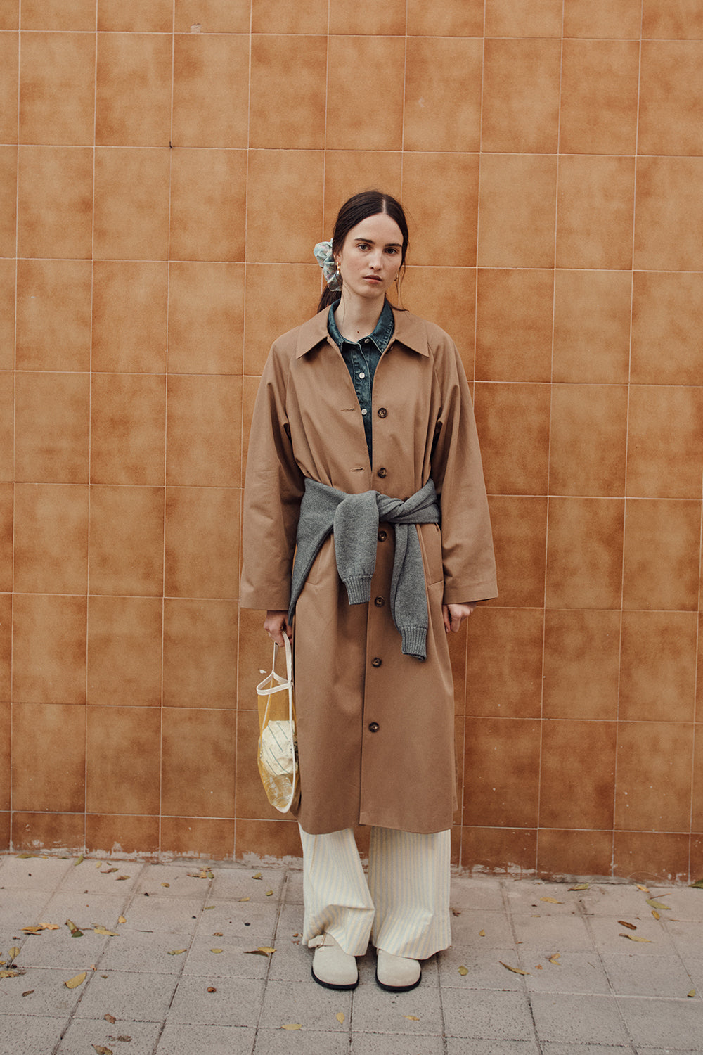 Trench coat Yvette Ecorce