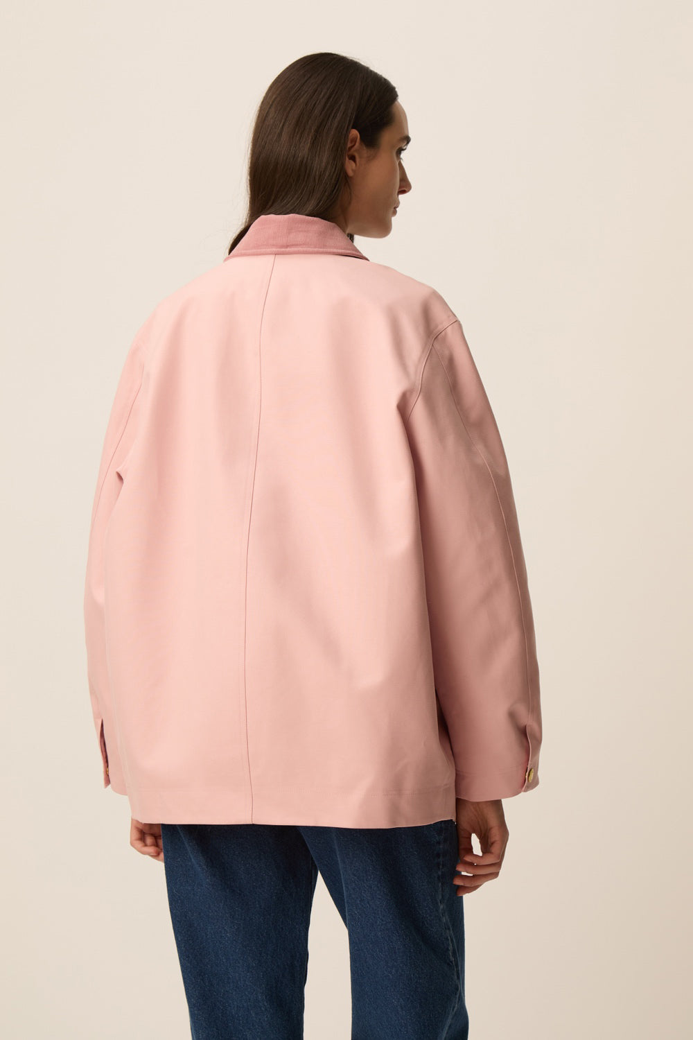Coat Ypolite Rose