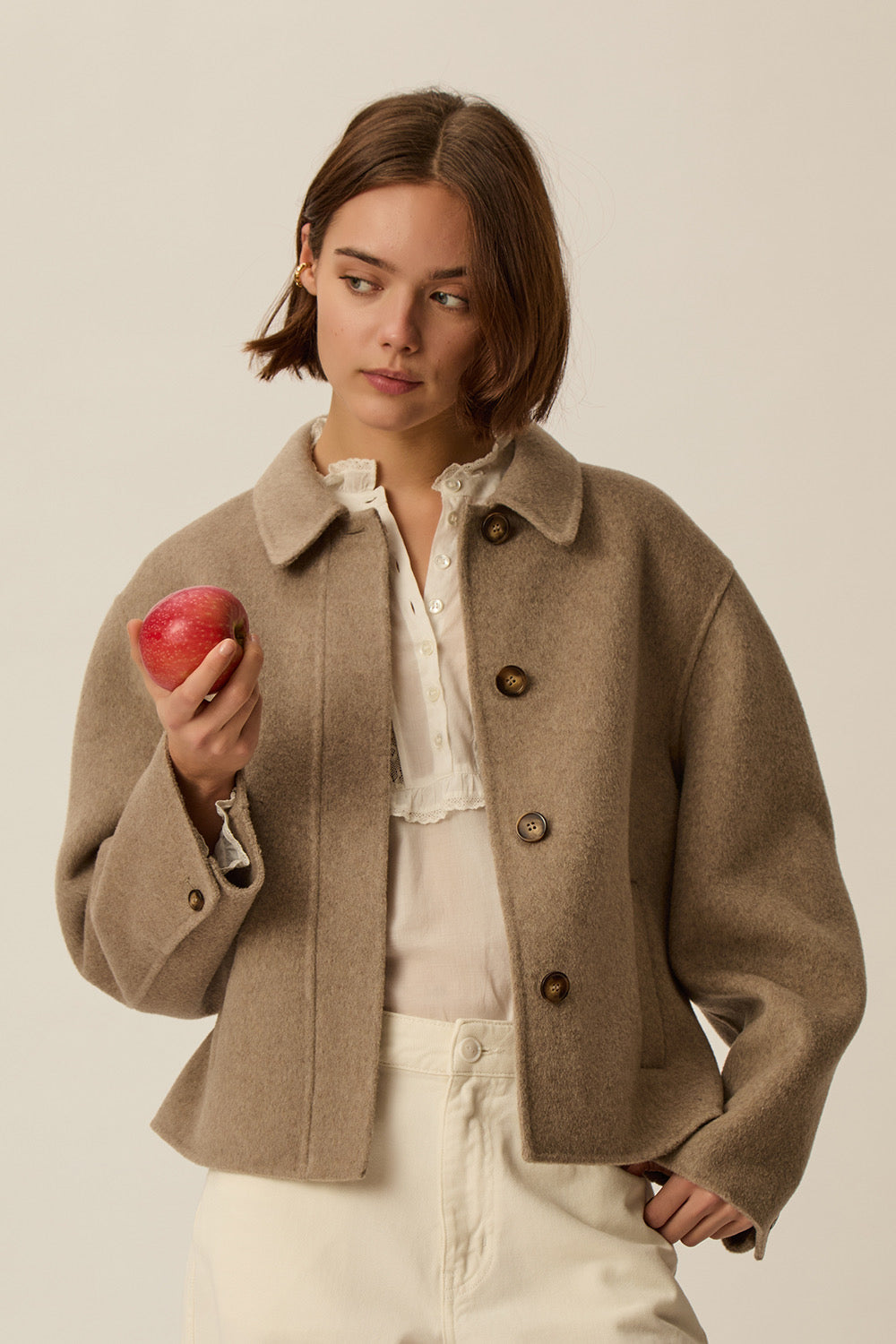 Manteau Yseult Latte