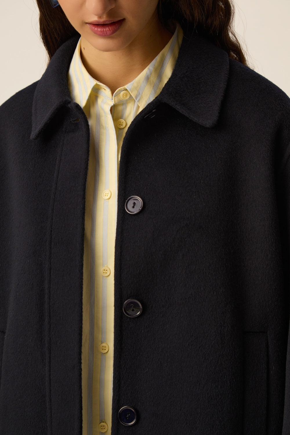 Coat Yseult Marine