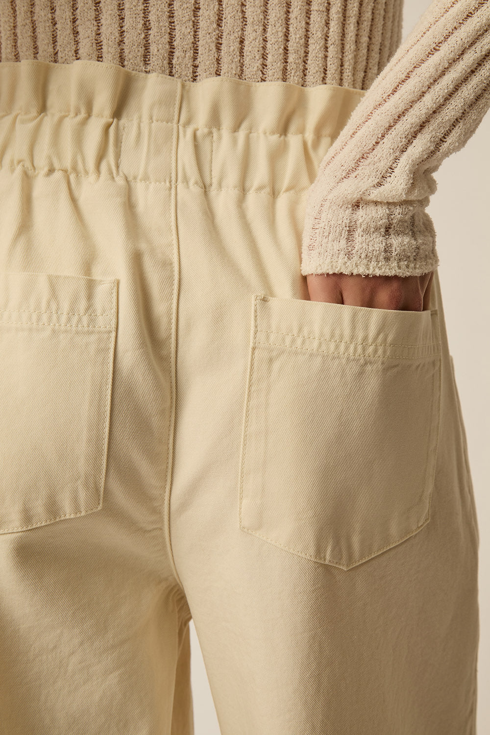 Pantalon Loulou Creme