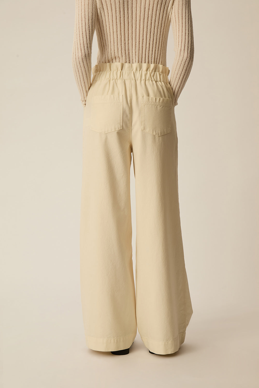 Pantalon Loulou Creme