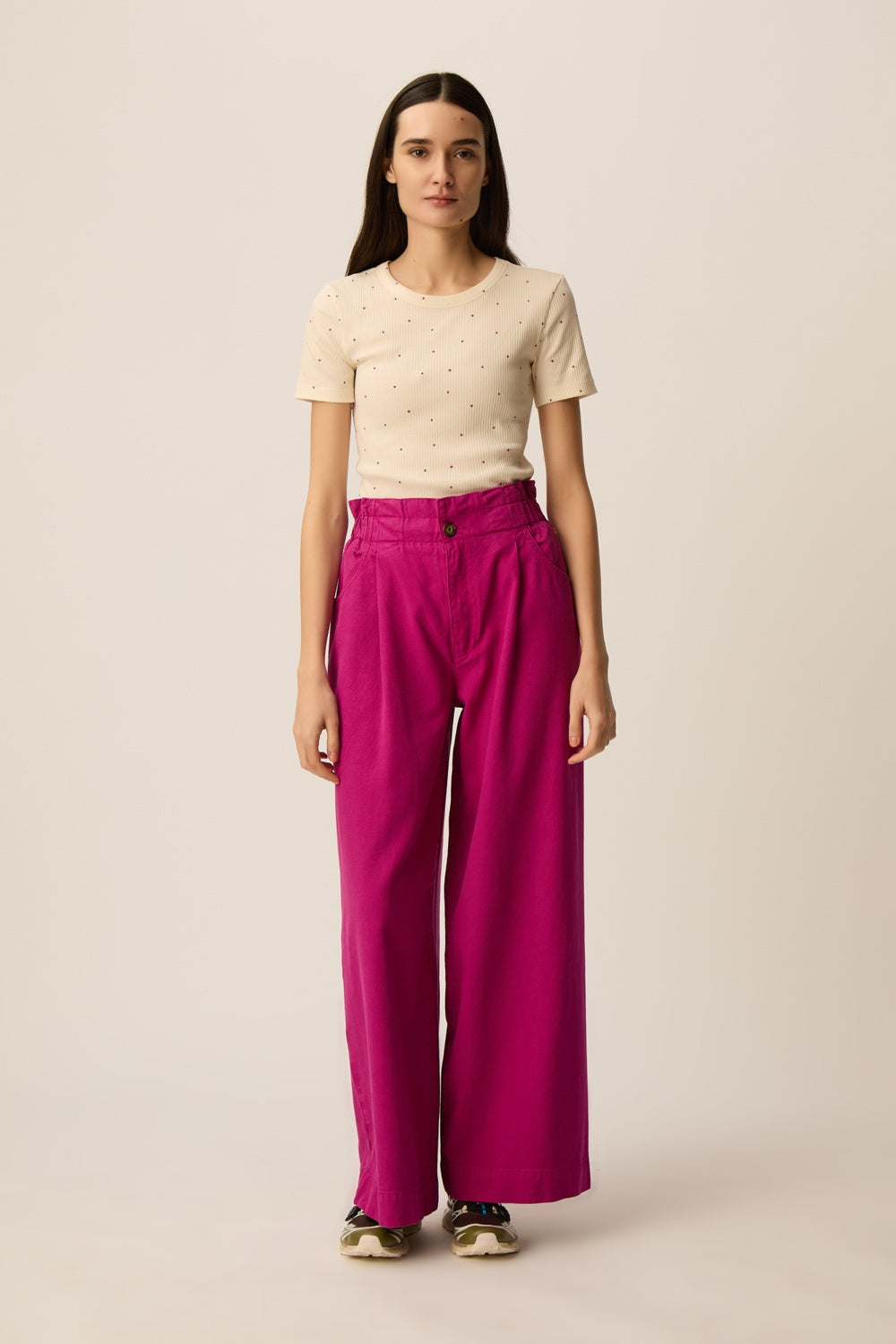 Pantalon Loulou Pivoine