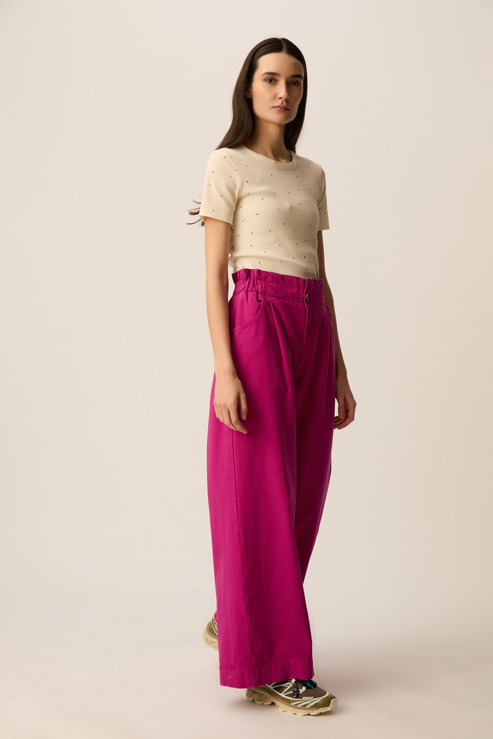 Pantalon Loulou Pivoine