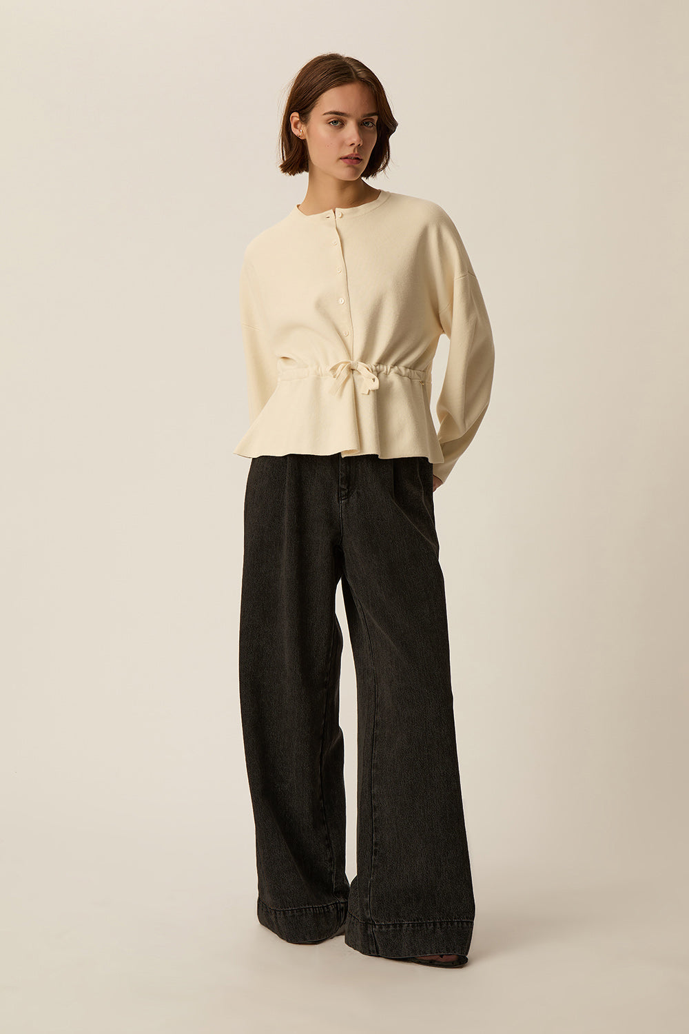 Jean Loulou Dark Grey