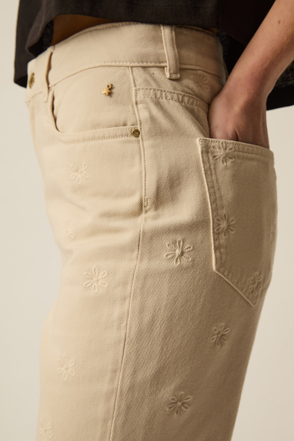 Jeans Louisette Ecru