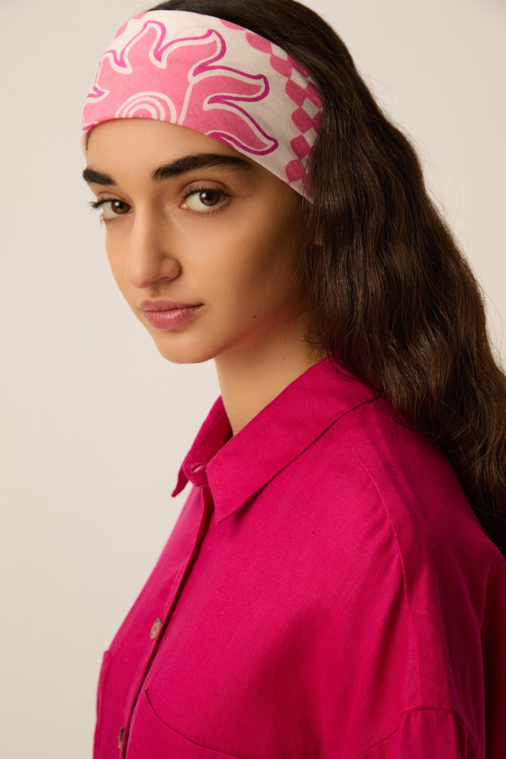 Bandana scarf Nabelle Bandana Rose