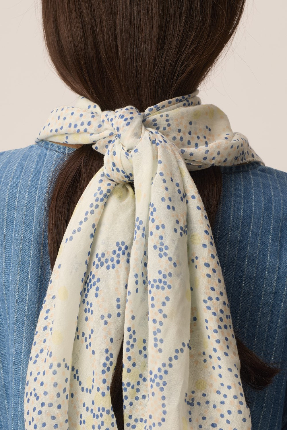 Scarf Nabinette Palme Ciel