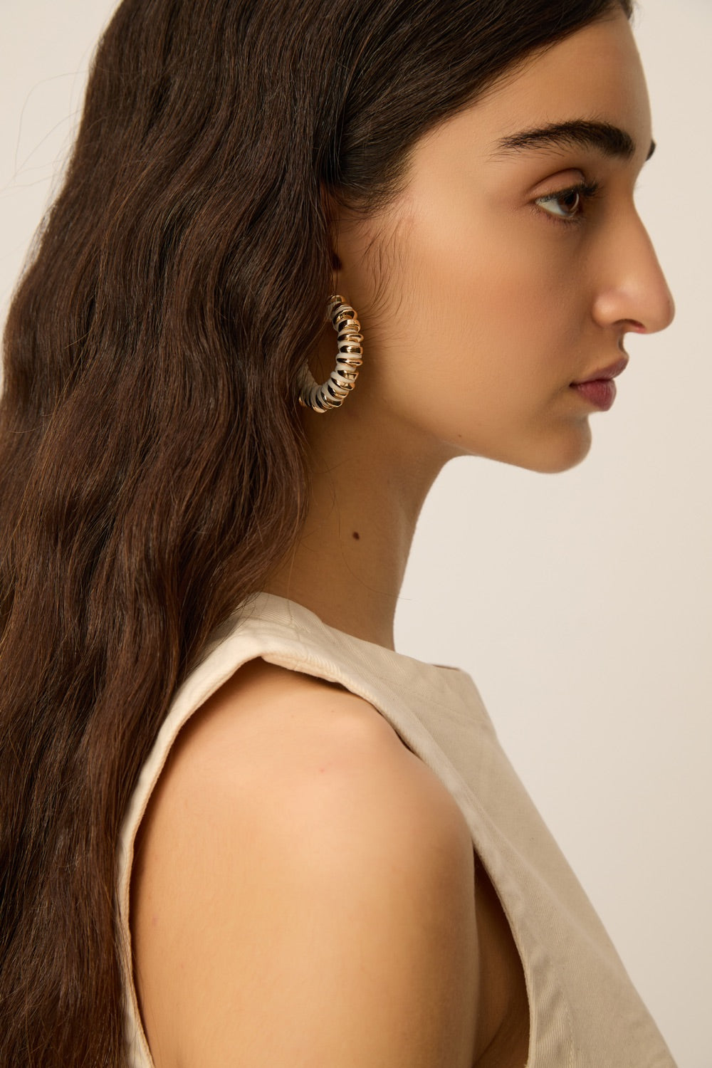 Pietro Ecru Earrings