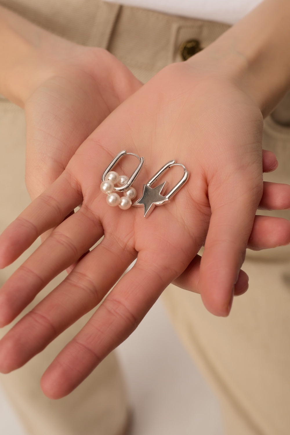 Boucles D'Oreilles Petter Argent