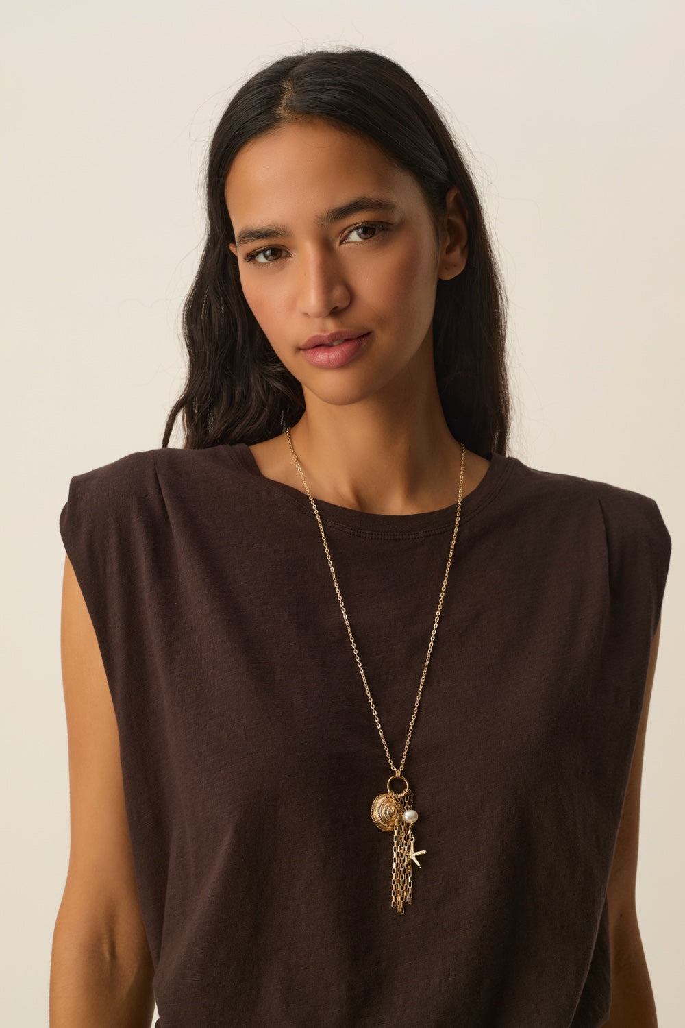 Polochini Rose Dore Necklace