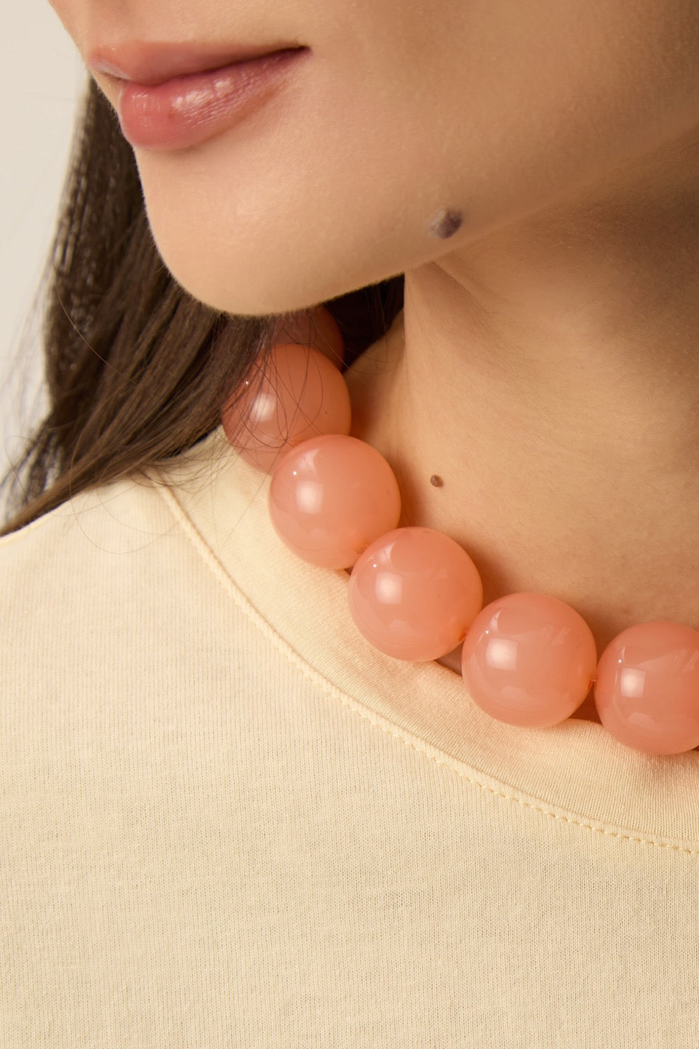 Peta Peach Necklace