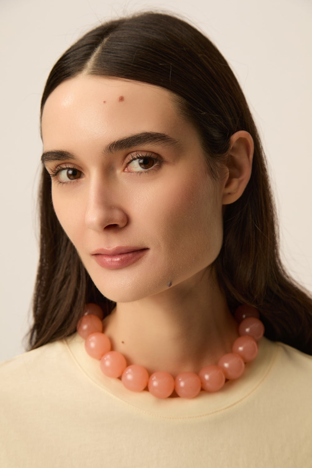 Peta Peach Necklace