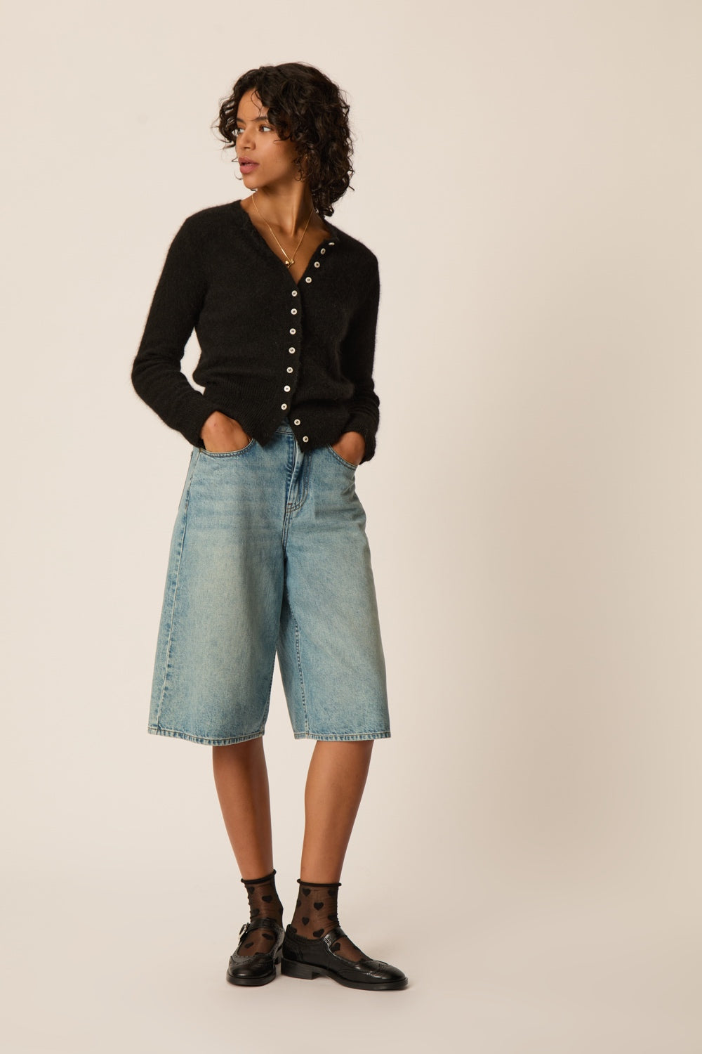 Cardigan Betty Noir