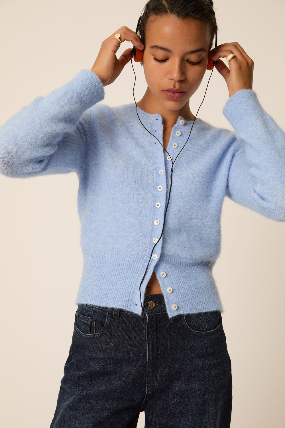 Cardigan Betty Bleu