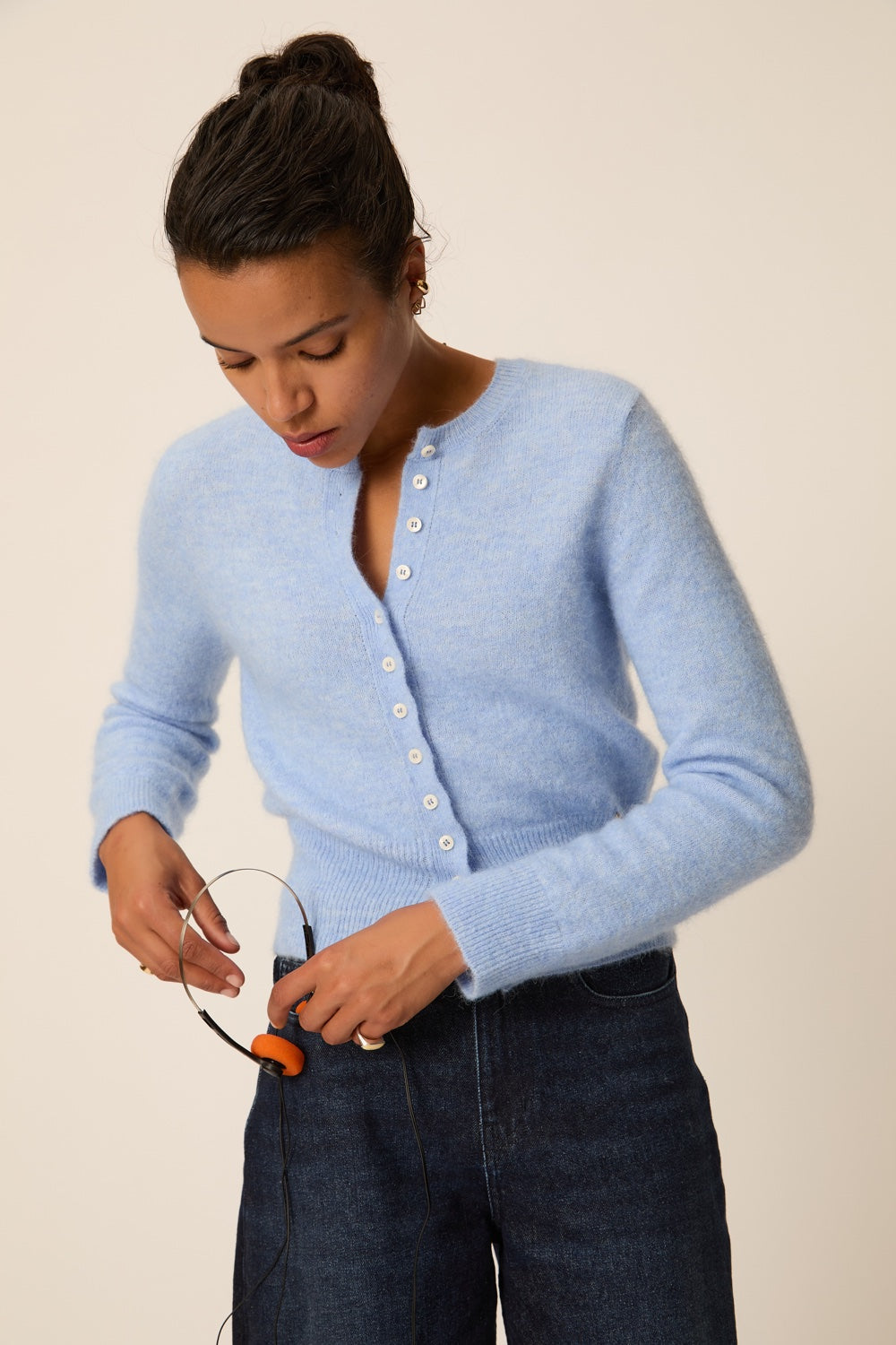 Cardigan Betty Bleu